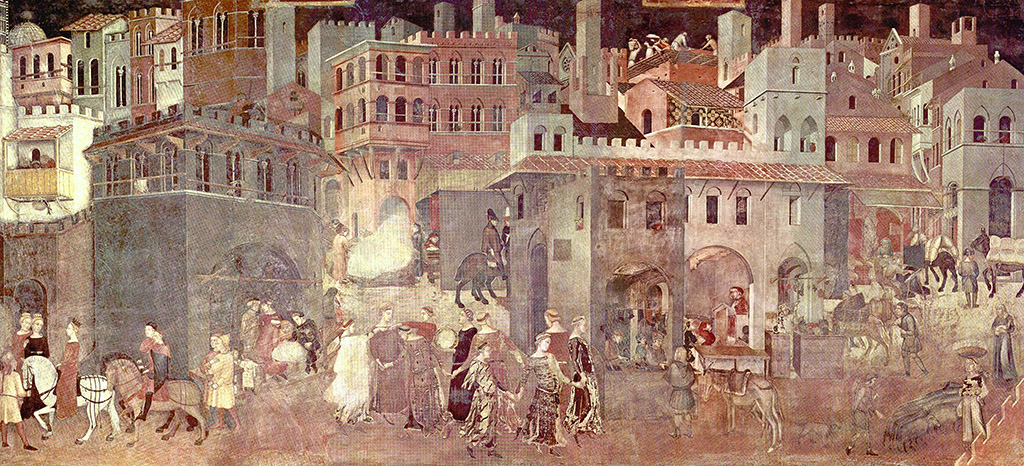Ambrogio Lorenzetti Allegory of Good Govt