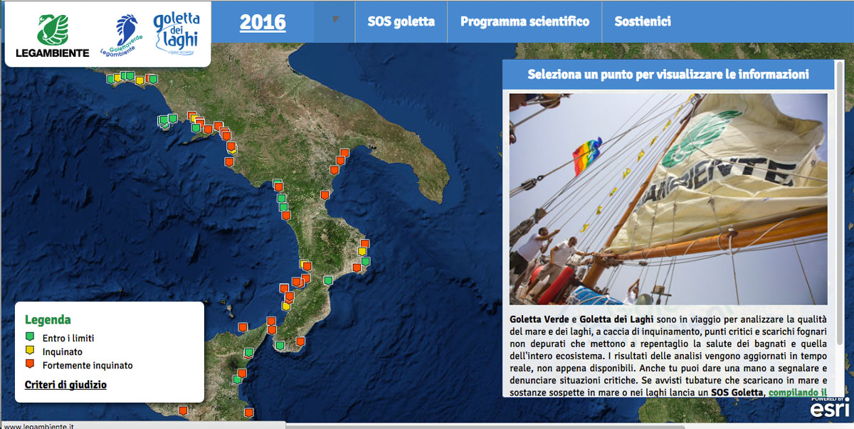 mappa calabria