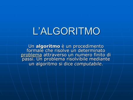 algoritmo