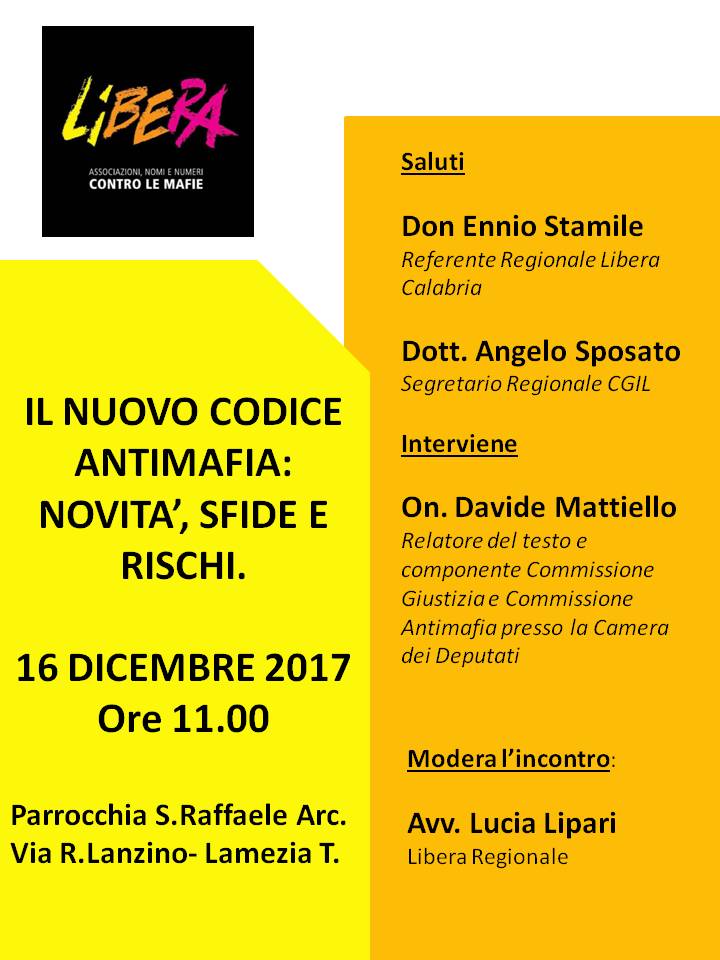 Libera 16dicembre2017 Lamezia