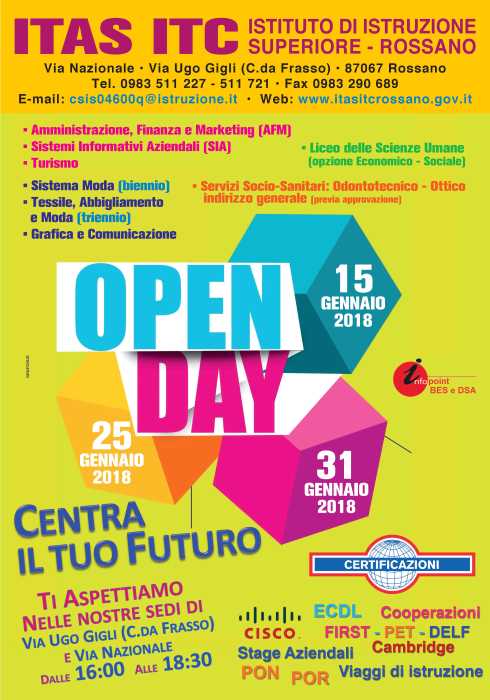 locandina open 2018
