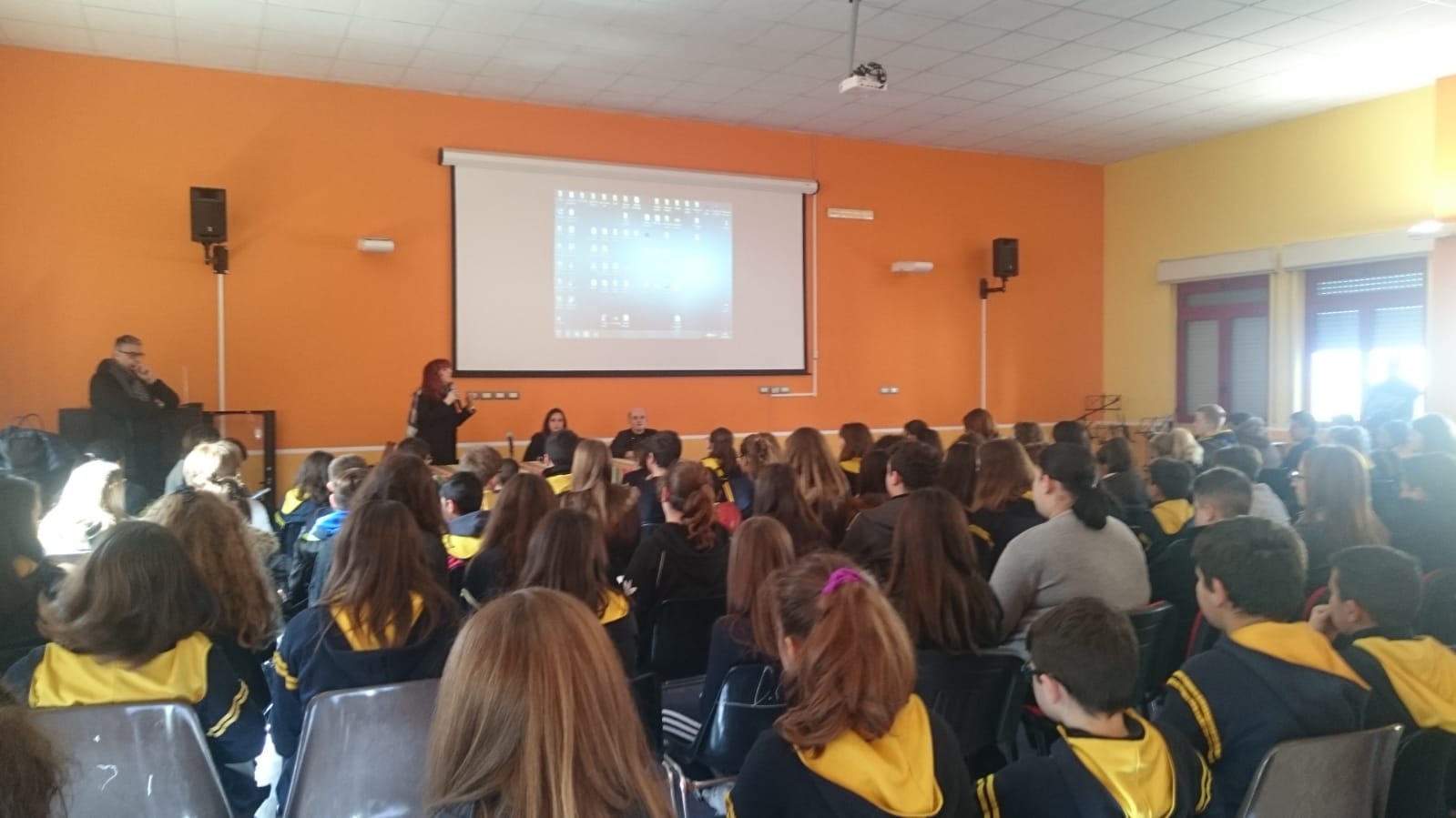 RC I ragazzi dellIc Falcomatà Archi allincontro con la Fondazione Scopelliti