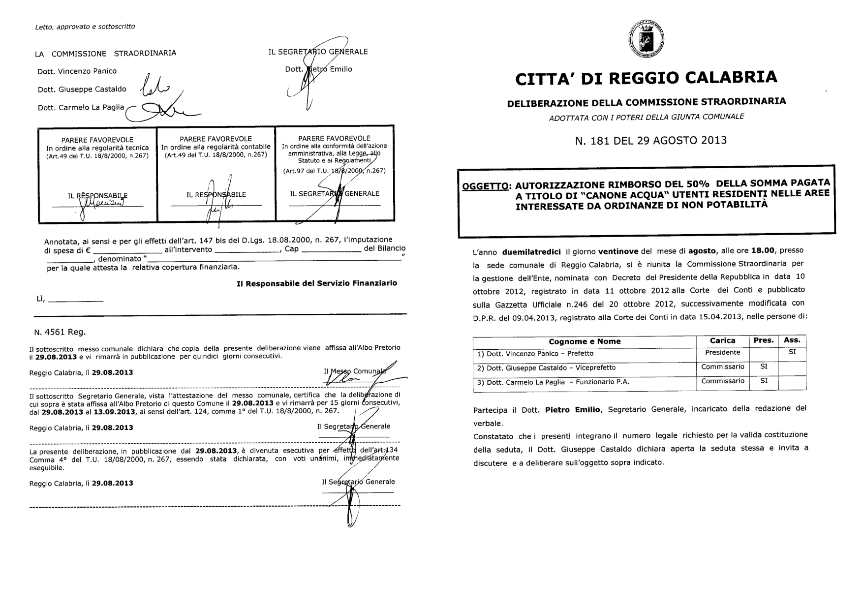 delibera