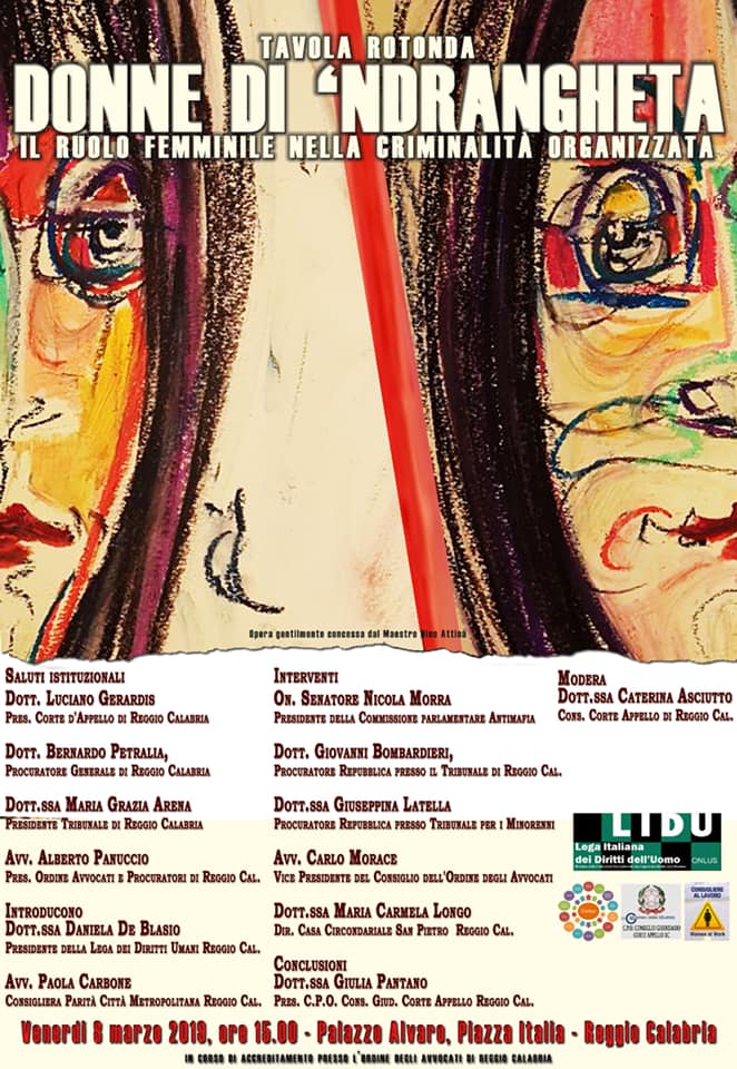 locandina evento 8 marzo 2019