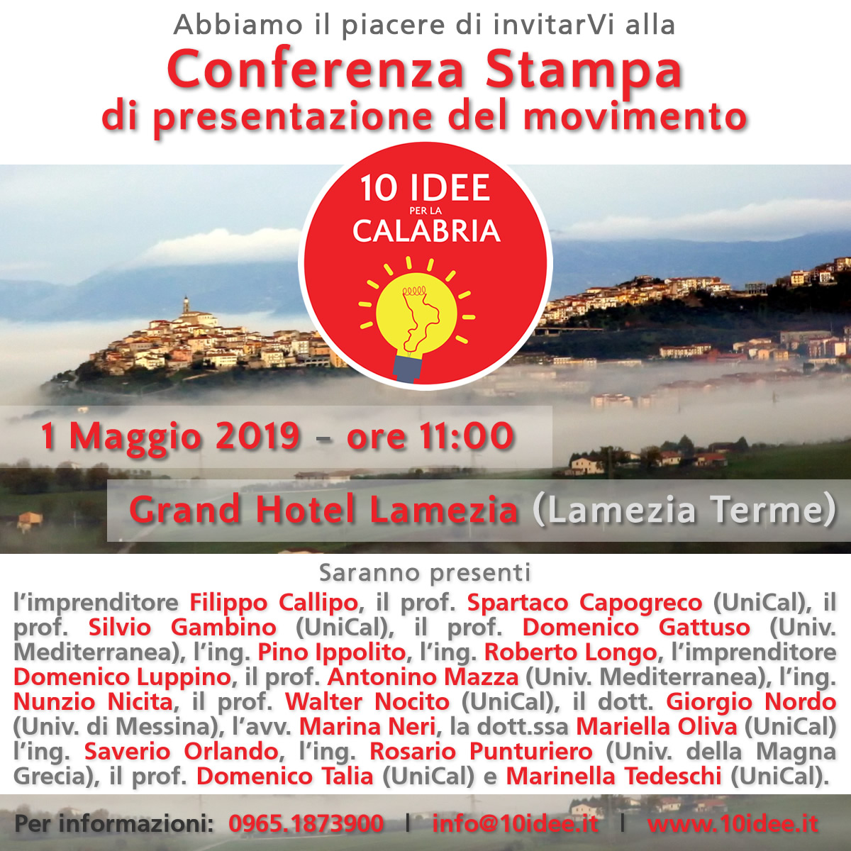 presentazione 10ideeperlacalabria