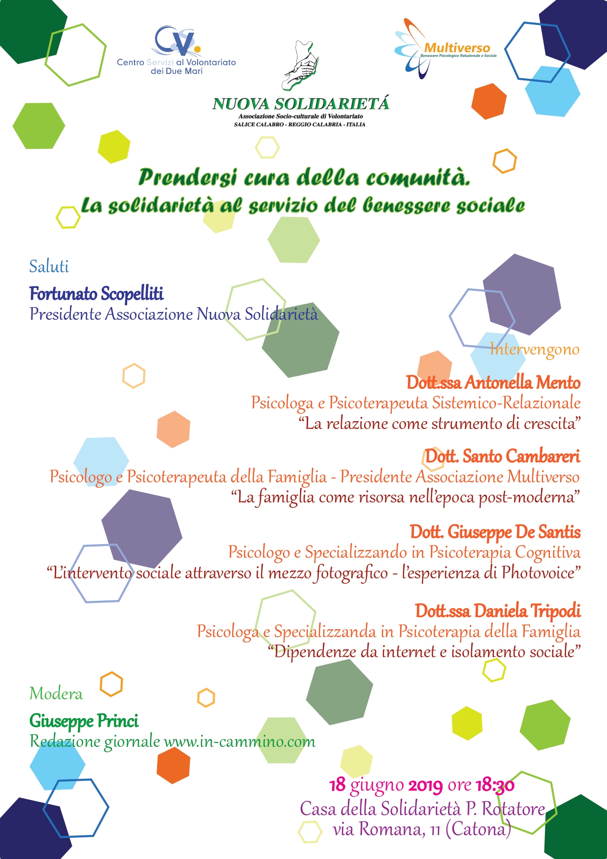 Locandina Benessere Sociale